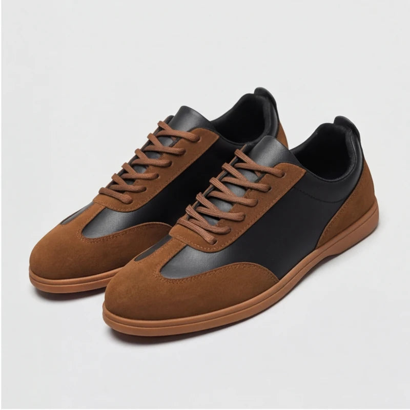 Monaco Leather Shoes - Brown - men's shoes - Hendlys - Image 1
