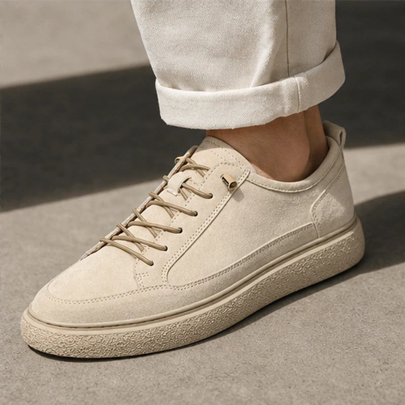 Wexford Suede Weekend Sneaker - Sand - suede shoes - Hendlys - Image 7