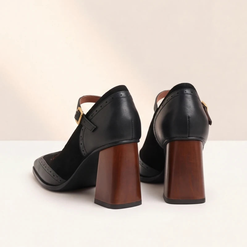 Vilano Duo Heels - Black - women's heels - Hendlys - Image 2