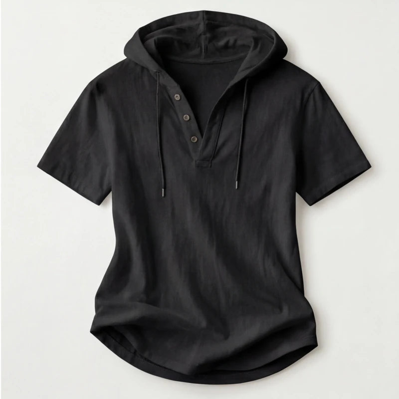 Brighton Hoodie Shirt - Black - hoodie shirt - Hendlys - Image 3