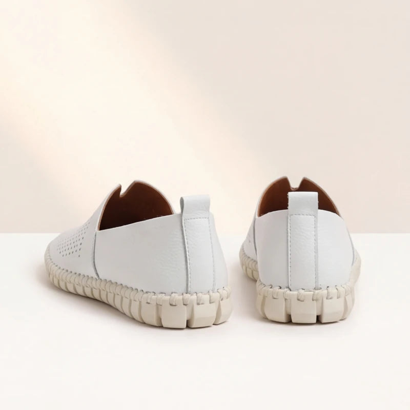 Sartoria Italia Loafers - White - casual loafers - Hendlys - Image 9