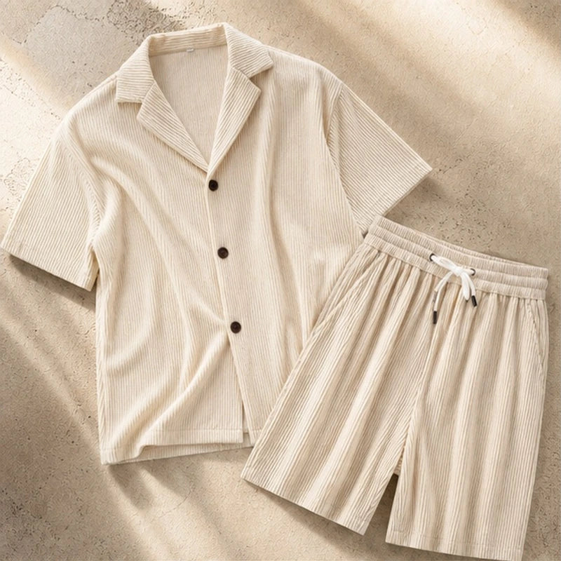 Briar Corduroy Vacation Set - Beige - corduroy - Hendlys - Image 3