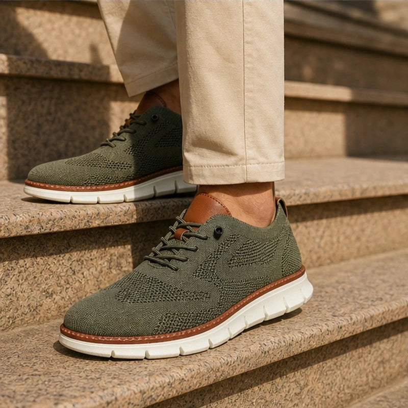 Callen Everyday Sneaker - Military Green - everyday sneakers - Hendlys - Image 3