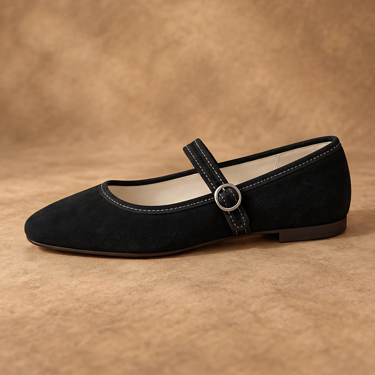 Camille Women's Orthopedic Mary Jane Flats - Black - Women's Footwear > Flats > Mary Jane Flats - Hendlys - Image 3