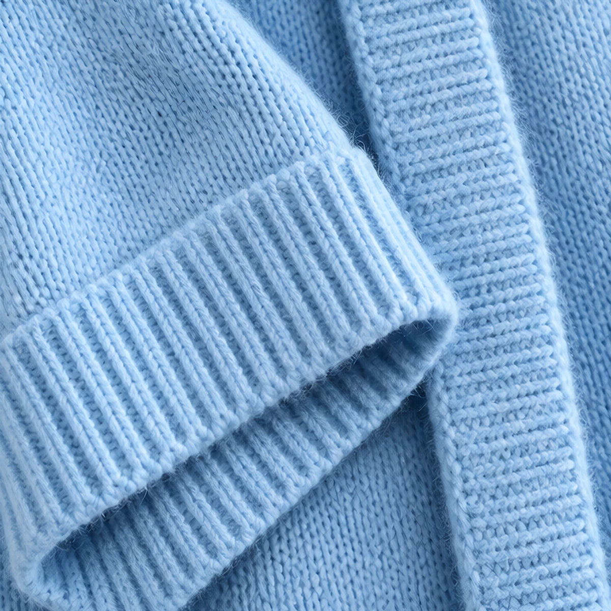Celandria Women's Hooded Poncho Cardigan - Sky Blue - relisted - Hendlys - Image 4