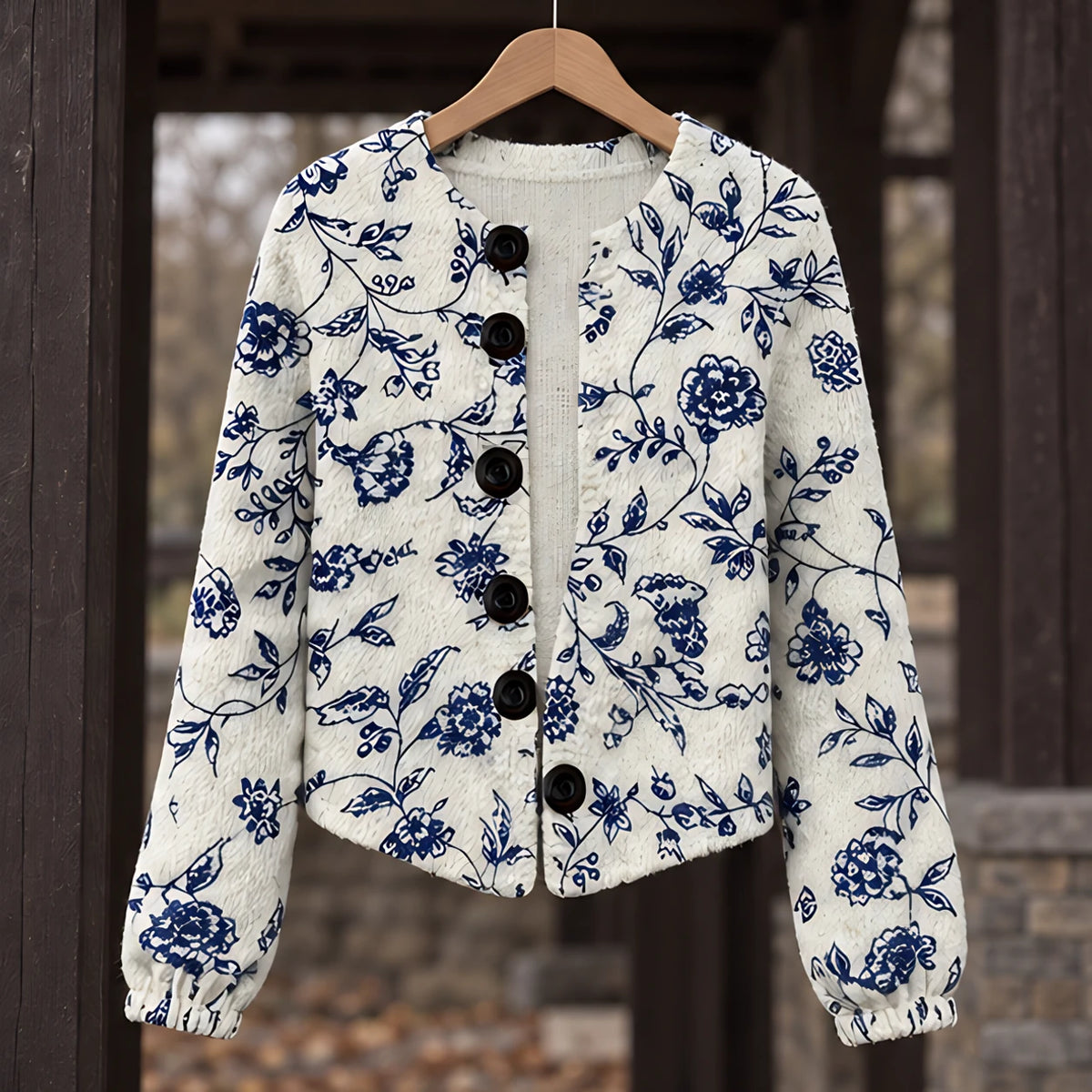 Coraline Women's Button Down Cardigan - E - ai-processed - Hendlys - Image 3
