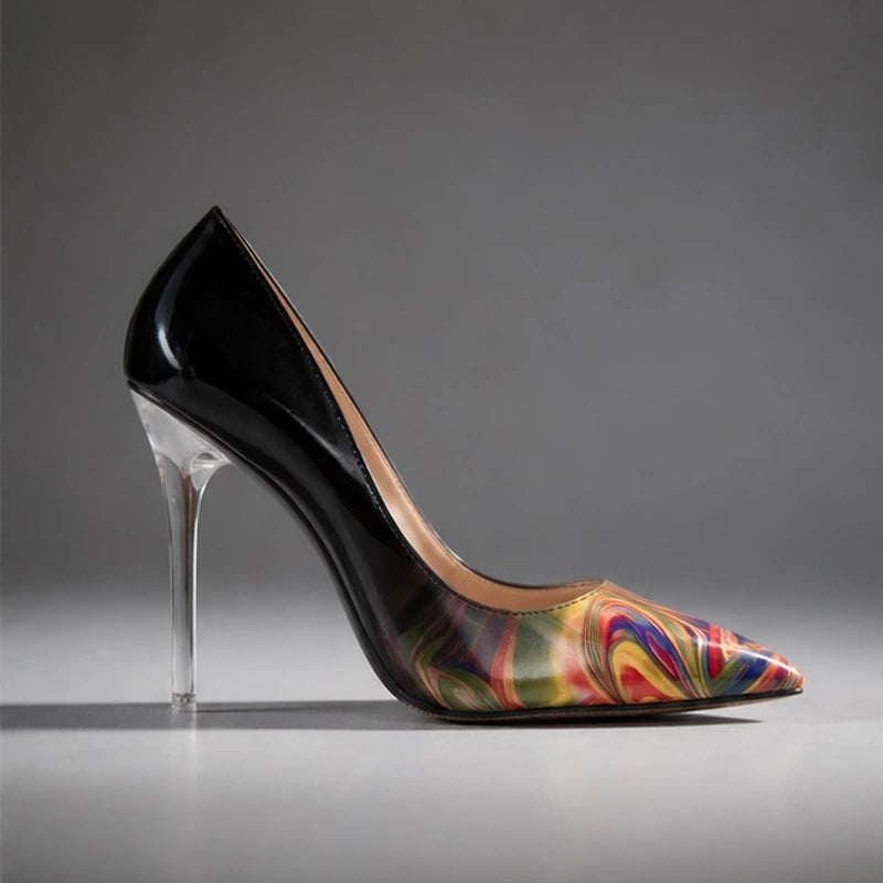 Evelora Stiletto Heels - Multicolor - stiletto heels - Hendlys - Image 3
