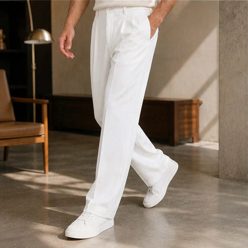 Garrick Tailored Pants - White - Catalog Group: Clothing - Hendlys - Image 2