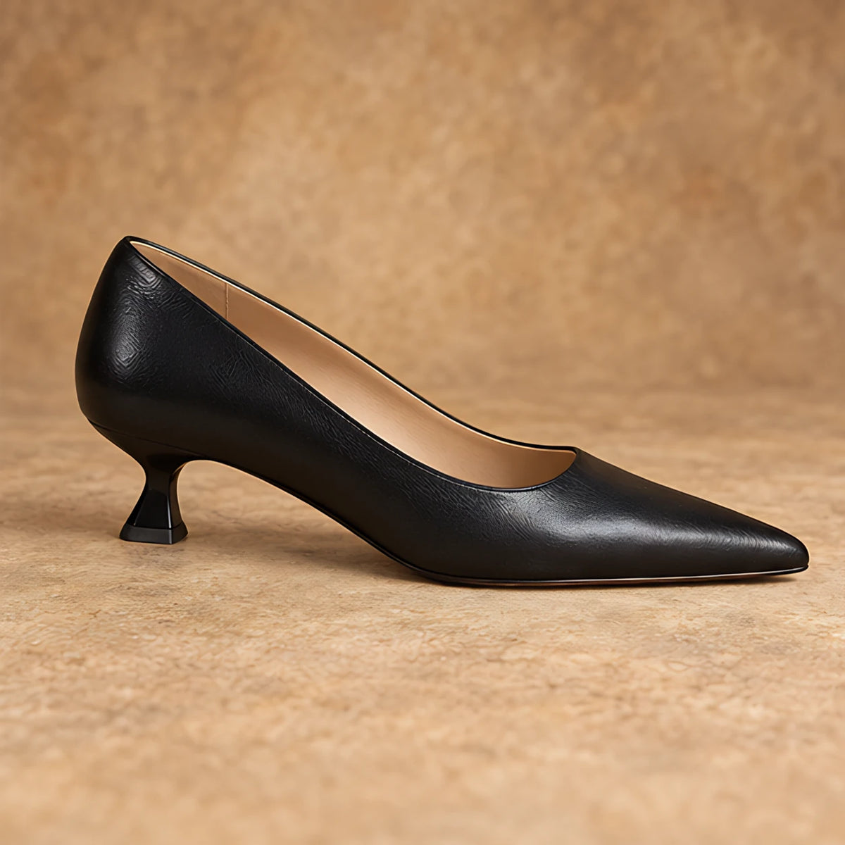 Isabeau Women's Orthopedic Pointed-Toe Pumps - Black - Women's Footwear > Heels > Pointed-Toe Pumps - Hendlys - Image 3