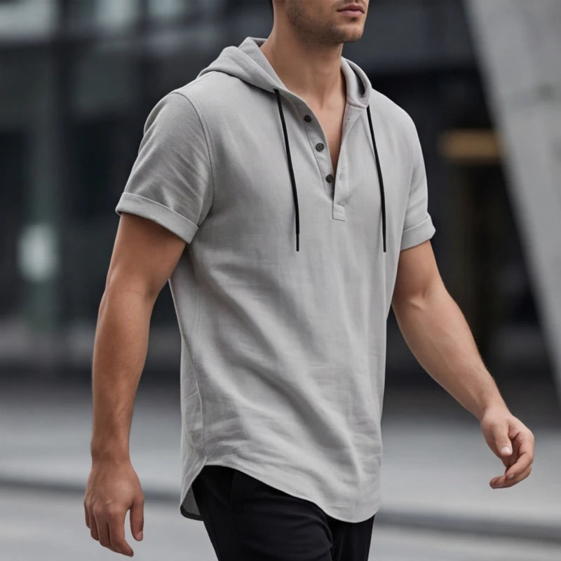 Brighton Hoodie Shirt - Gray - hoodie shirt - Hendlys - Image 3