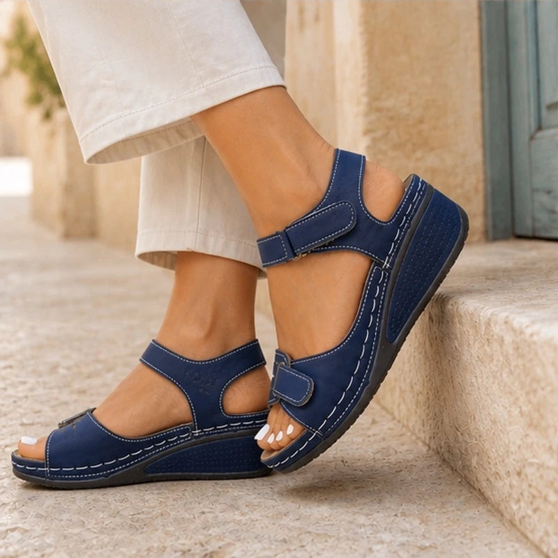 Kallista Orthopedic Sandals - Blue - Catalog Group: Footwear - Hendlys - Image 2