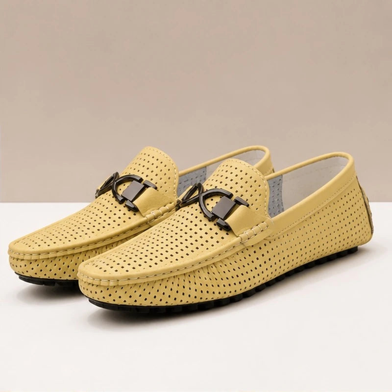 Marcel Classic Leather Loafer - Sunlit Tan - mens loafer - Hendlys - Image 2