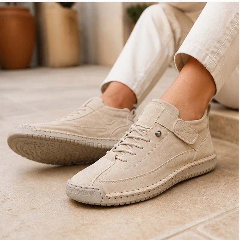 Maurelle Orthopedic Sneakers - Beige - Catalog Group: Footwear - Hendlys - Image 2