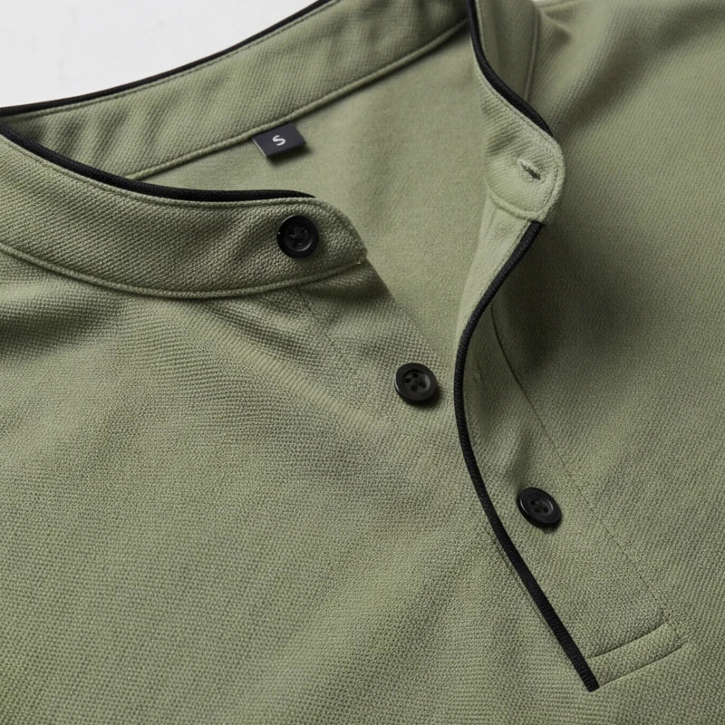 Jenson Polo Shirt - Green - men's polo - Hendlys - Image 2