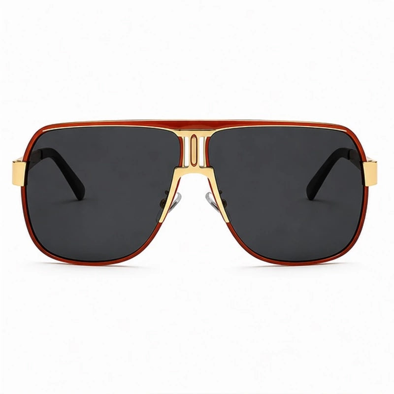 Ravello Polarized Shades - Red Black - sunglasses - Hendlys - Image 2
