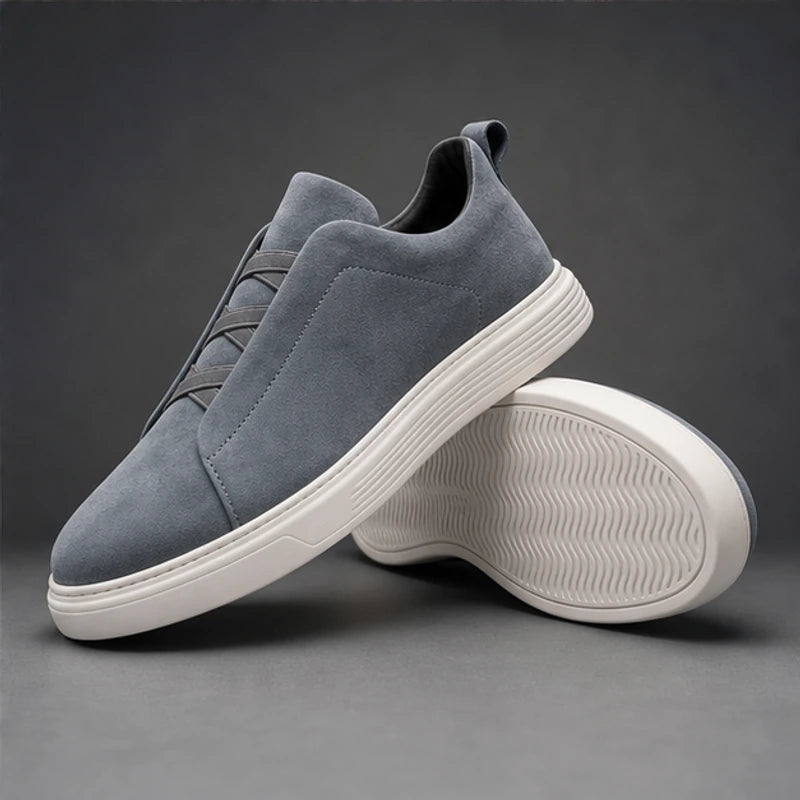 Altman Suede Sneakers - Gray - Sneakers - Hendlys - Image 1