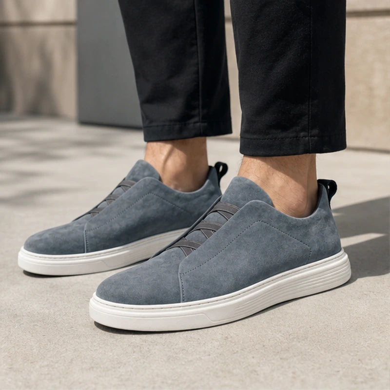 Altman Suede Sneakers - Gray - men's sneakers - Hendlys - Image 2