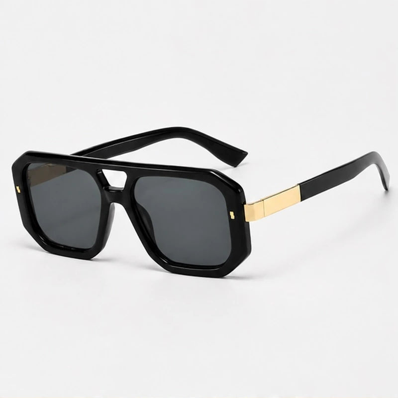 Solaro Geometric Shades - Noir Fade - Sunglasses - Hendlys - Image 1