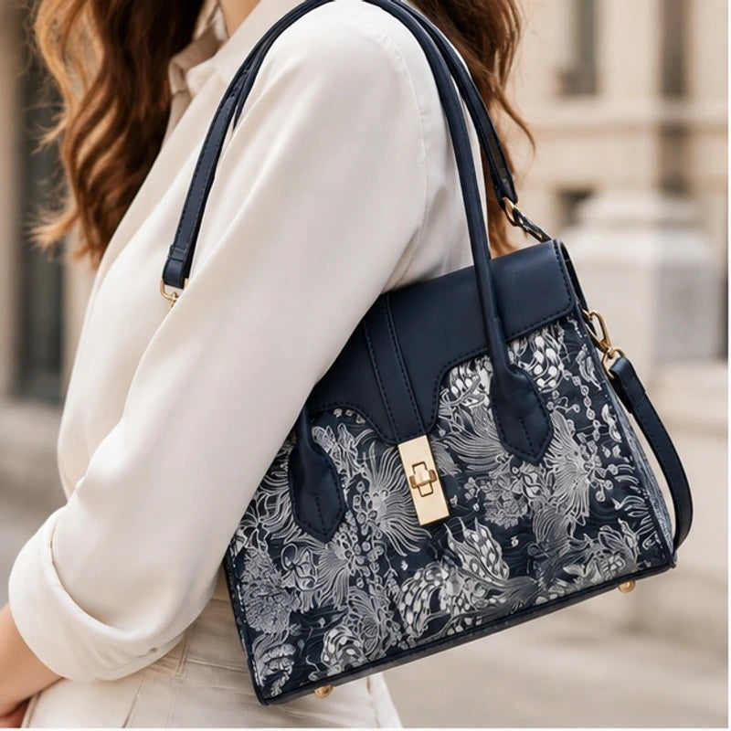 Sorelia Botanical Handbag - Marin - Handbags - Hendlys - Image 1
