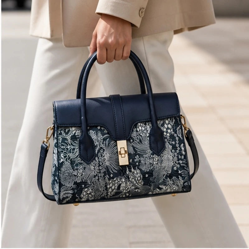 Sorelia Botanical Handbag - Marin - satchel - Hendlys - Image 3
