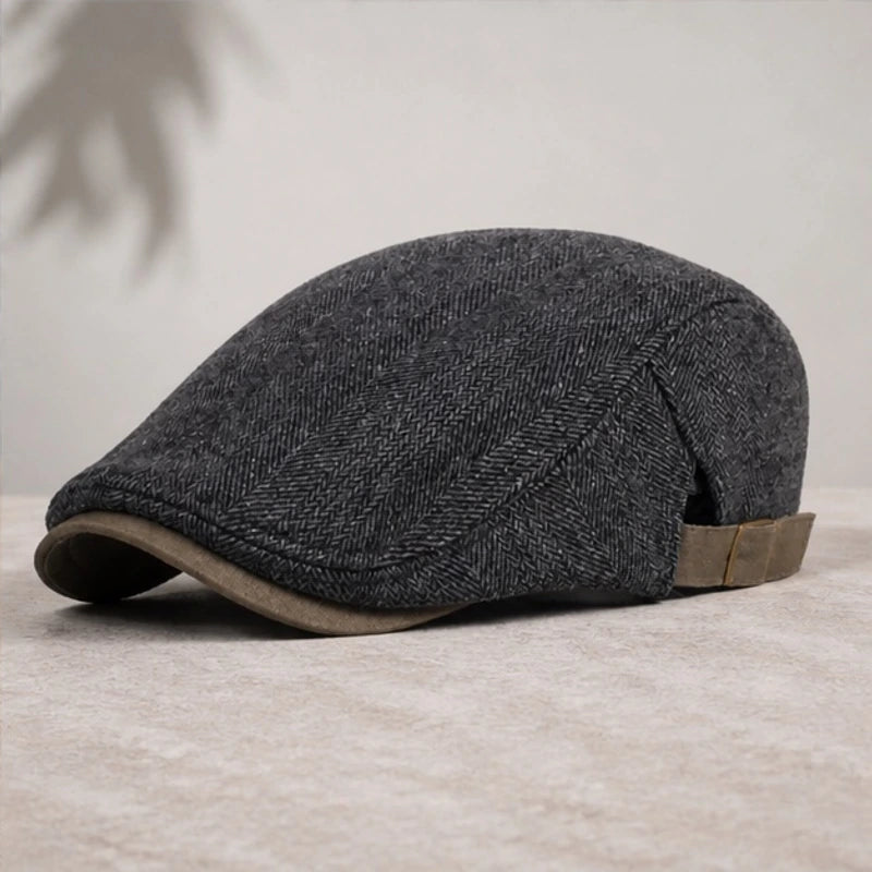 The Birmingham Snap Cap - Charcoal - Hat - Hendlys - Image 1