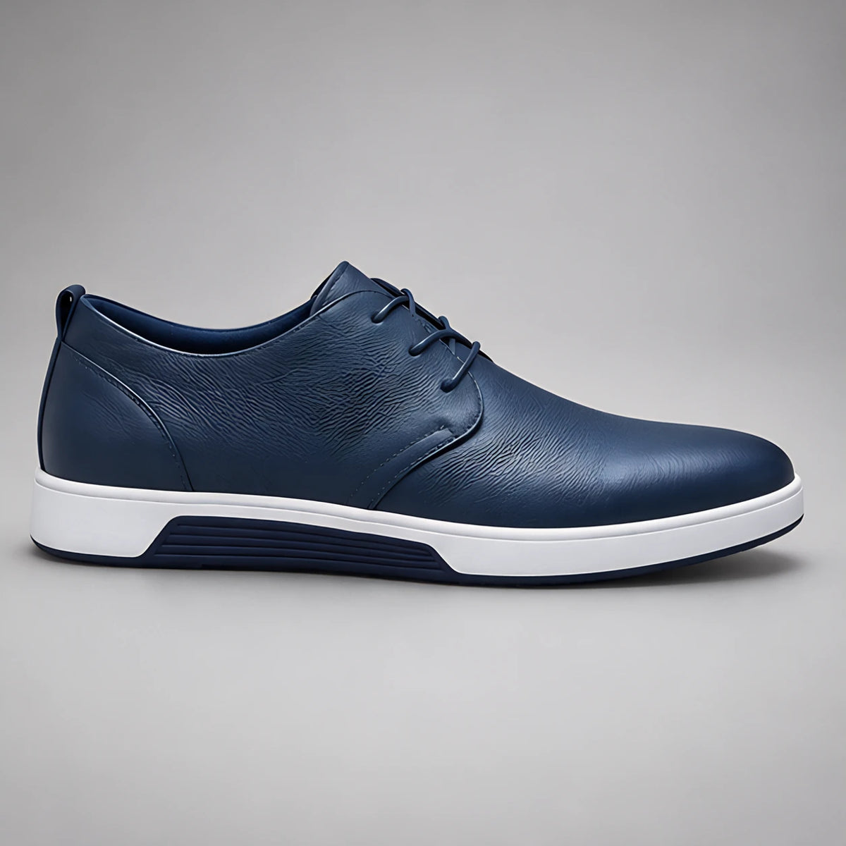 Torin Men's Orthopedic Leather Derby Shoes - Blue - Shoes - Hendlys - Image 4
