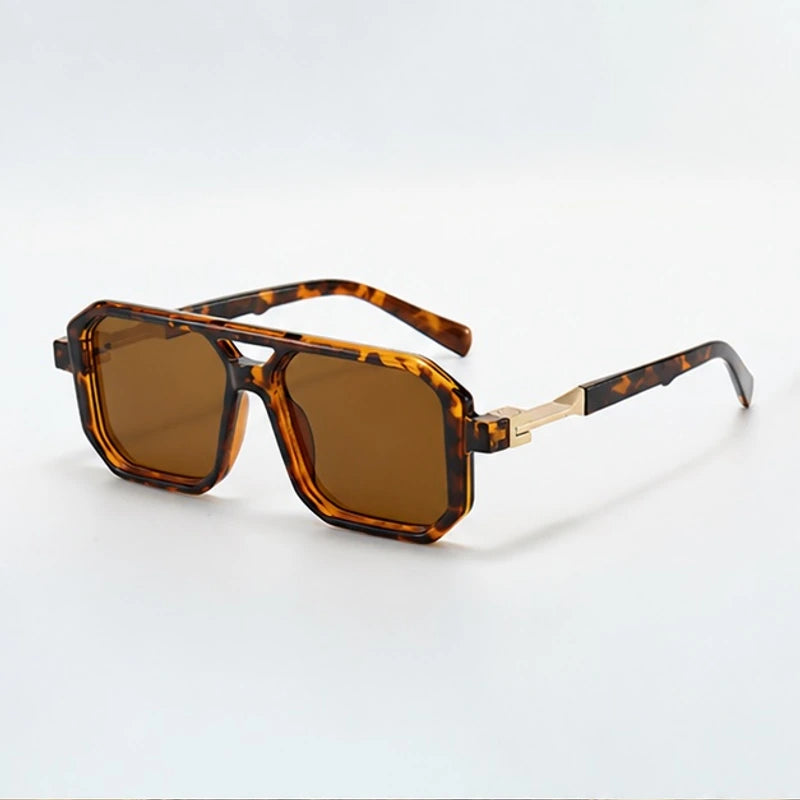 Valmont Statement Shades - Leopard Brown - Sunglasses - Hendlys - Image 1