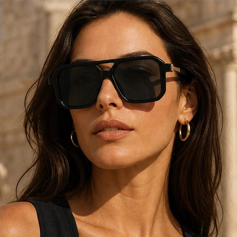 Valmont Statement Shades - Black Gold - uv400 - Hendlys - Image 4