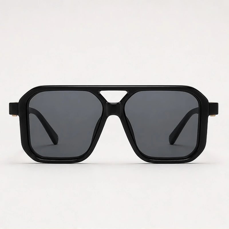 Valmont Statement Shades - Black Gold - sunglasses - Hendlys - Image 2