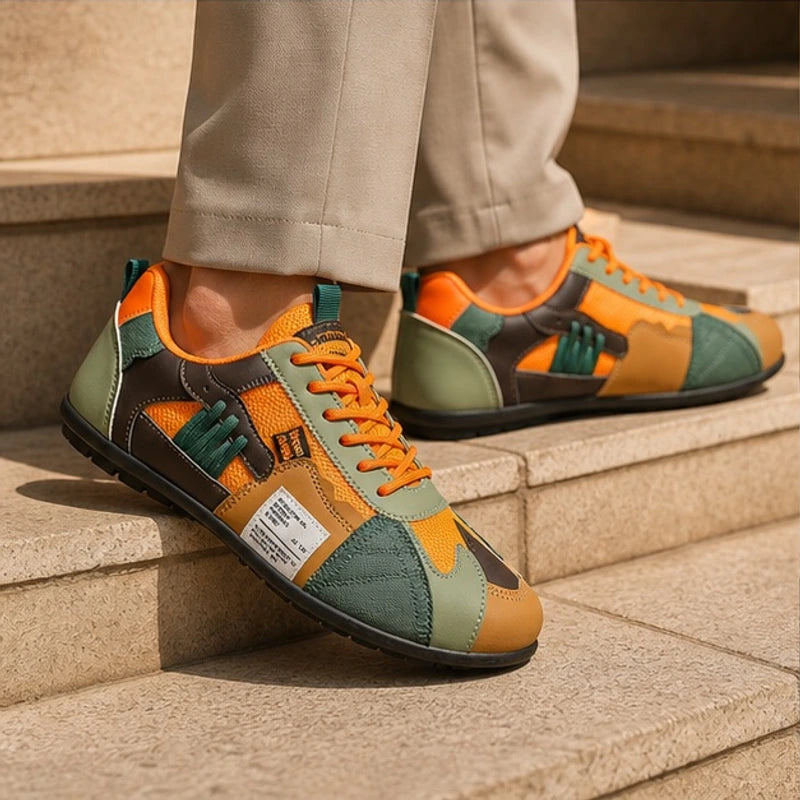 Vanta Racer Sneakers - Orange - retro sneakers - Hendlys - Image 3