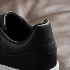 Maddison Leather Sneakers - Black - smooth leather - Hendlys - Image 6