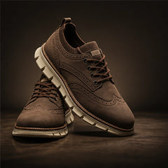 Peterson Suede Sneakers - Brown - men's sneakers - Hendlys - Image 2