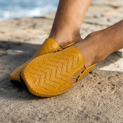 Lido Coastal Leather Sandal - Tan - men's sandals - Hendlys - Image 2