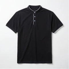 Jenson Polo Shirt - Black - men's polo - Hendlys - Image 1