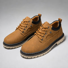 Kingsley Leather Casual Shoe - Brown - casual shoes - Hendlys - Image 3