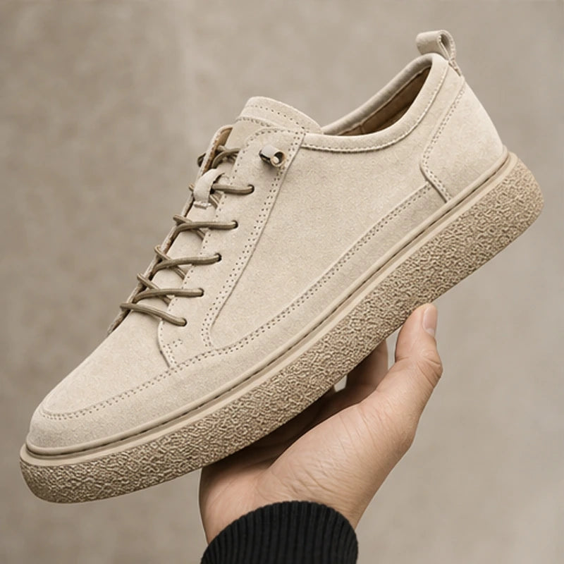 Wexford Suede Weekend Sneaker - Sand - Sneakers - Hendlys - Image 1
