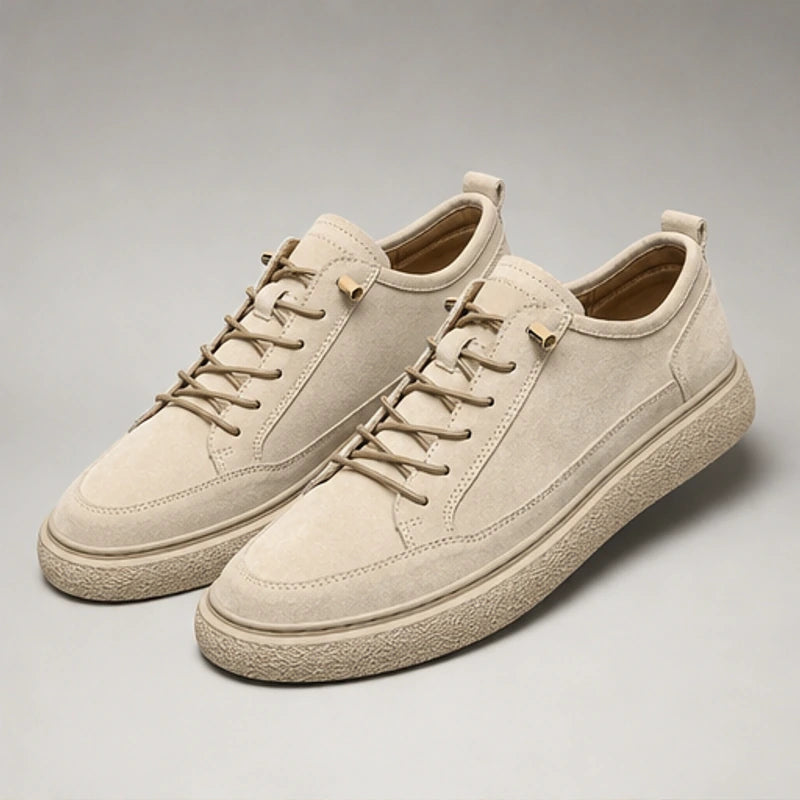 Wexford Suede Weekend Sneaker - Sand - casual sneakers - Hendlys - Image 5