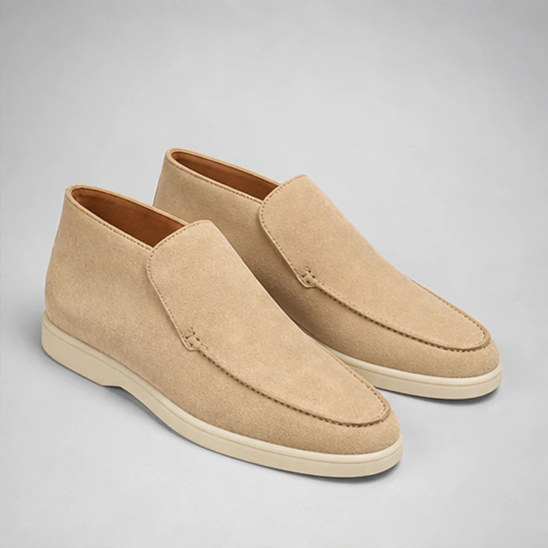 Marlow Suede Chukka Loafer - Sand - men's shoes - Hendlys - Image 5