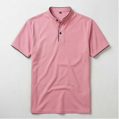 Jenson Polo Shirt - Pink - polo shirt - Hendlys - Image 3