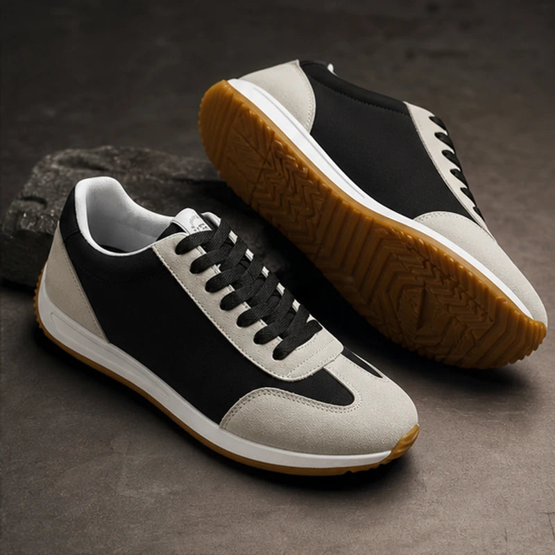 Orbital Retro Sneakers - Black - mens sneakers - Hendlys - Image 2