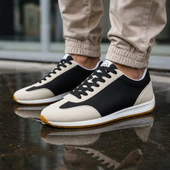 Orbital Retro Sneakers - Black - suede sneakers - Hendlys - Image 5