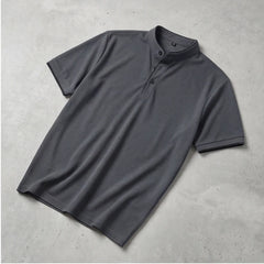 Jenson Polo Shirt - Dark Grey - breathable polo - Hendlys - Image 4