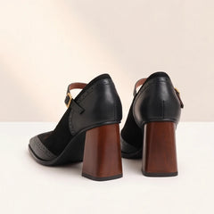 Vilano Duo Heels - Black - women's heels - Hendlys - Image 2