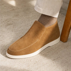 Marlow Suede Chukka Loafer - Brown - men's loafers - Hendlys - Image 2
