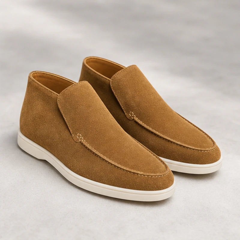 Marlow Suede Chukka Loafer - Brown - chukka loafer - Hendlys - Image 4