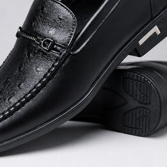 Alden Textured Bit Loafer - Black - dress shoes - Hendlys - Image 6