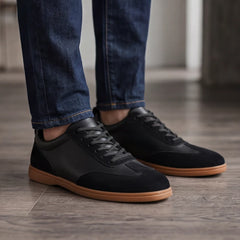 Monaco Leather Shoes - Black - premium leather - Hendlys - Image 7