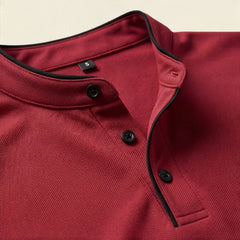 Jenson Polo Shirt - Red - men's polo - Hendlys - Image 2