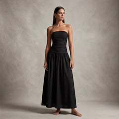 Grazania Strapless Dress - Black - women's dress - Hendlys - Image 1