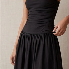 Grazania Strapless Dress - Black - maxi dress - Hendlys - Image 4